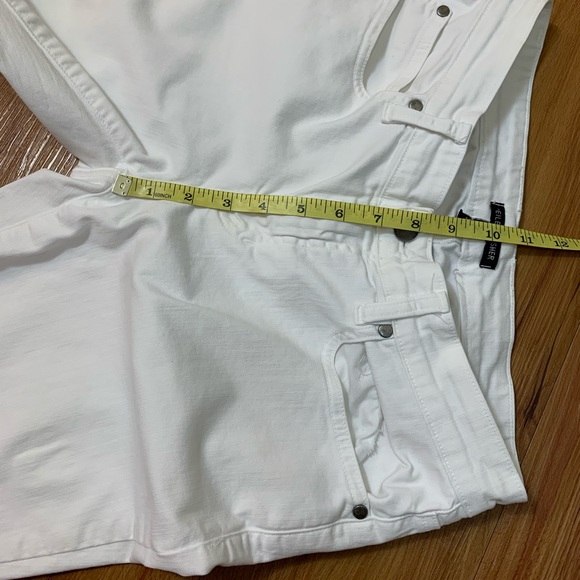 Eileen Fisher White Skinny Slim Ankle Jeans - Picture 10 of 11